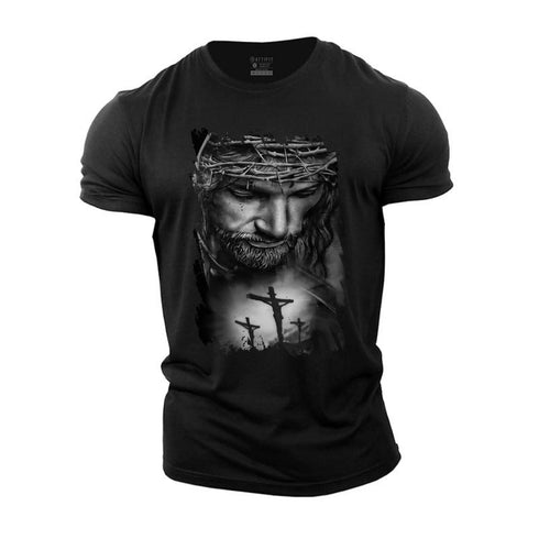 Men's Jesus Vintage Cotton T-Shirt